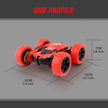 Carica l&#39;immagine nel visualizzatore di Gallery, Macchina Telecomandata, 4WD RC Auto Telecomando 360° Rotazione Acrobatica RC Stunt Car Telecomandate, 1:28 / 2.4GHZ Macchina Radiocomandata per Bambini Giocattoli - Rosso (Batteria Non Inclusa)