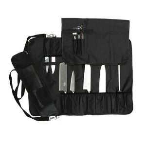 HANSHI Borsa Porta coltelli Pieghevole 26 "W * 20" H (66 * 50 cm), Nero - Ilgrandebazar