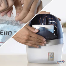 Carica l&#39;immagine nel visualizzatore di Gallery, Ariasana Aero 360° kit assorbiumidità, deumidificatore ricaricabile non elettrico, assorbi umidità contro condensa e muffa, 1 dispositivo e 1 ricarica Tab lavanda da 450g
