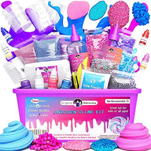 Carica l&#39;immagine nel visualizzatore di Gallery, Original Stationery Unicorn Slime Kit Completo, Laboratorio Slime per Bambine – Fabbrica dello Slime Unicorno Soffice, Attivatore Kit Fai Da Te Regalo