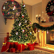 Carica l'immagine nel visualizzatore di Gallery, EBANKU 76 Pezzi Ciondoli Cervi del Pupazzo di Neve Dell'albero di Natale Dell'uomo Anziano Placcati oro Smaltati Charms Lega per Gioielli Fai Da Te, Collane, Bracciali, Orecchini, Regali per Natale