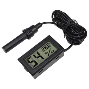 Sensore di temperatura digitale LCD termometro igrometro Termometro con cavo - Ilgrandebazar