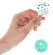 Carica l'immagine nel visualizzatore di Gallery, SAEYON [100 Pezzi Tamponi Alcool la 70% ~ 75%, USA e Getta Pulizia Tampone Alcohol Pad 60 x 60 mm, Alkoholpads