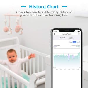 Sensore di Umidità e Temperatura WiFi Intelligente Smart, Hub Compreso,... - Ilgrandebazar