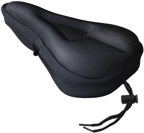 Zacro Sella Bici Morbida Professionale per Ciclismo, Sellini per Bicicletta City Bike Mountain Bike, Coprisella Cyclette Gel con Copertura Impermeabile e Antipolvere