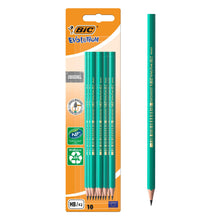 Carica l&#39;immagine nel visualizzatore di Gallery, BIC Evolution Ecolutions, Matita In Grafite, Per Scrivere A Scuola E In Ufficio, Mina HB Resistente, Confezione da 10