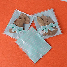 Carica l&#39;immagine nel visualizzatore di Gallery, (8*10cm + 3cm) 200pz Sacchetti Plastica Piccoli Sacchettini Bustine...