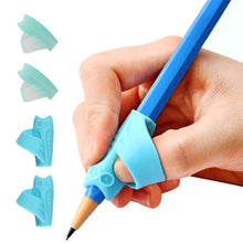 Carica l'immagine nel visualizzatore di Gallery, Impugnatura Matita, Dsaren 4 PZ Ergonomico Matita Grip per taglia unica, Blu - Ilgrandebazar