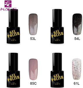 KADS 6PCS Soak Off UV LED Smalto semipermanente in Gel gel polish Nail Art set