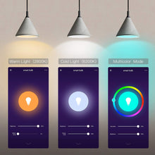 Carica l&#39;immagine nel visualizzatore di Gallery, Lampadina Smart Con Luce Soffusa 2800k-6200k+RGBW, TECKIN E27 WiFi...
