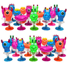 Carica l&#39;immagine nel visualizzatore di Gallery, THE TWIDDLERS Monster Jump ups - Piccoli Molla Mostri Giocattolo -... - Ilgrandebazar