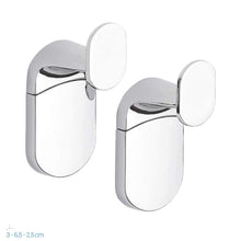 Carica l&#39;immagine nel visualizzatore di Gallery, METAFORM Set accessori bagno kit completo Zero Cromo 5 pezzi in Argento - Ilgrandebazar