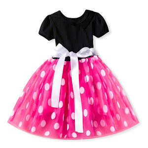 Inlefen Flower Princess Party Dress Tulle Wedding Bridesmaid battesimo... - Ilgrandebazar