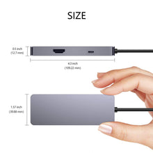 Carica l&#39;immagine nel visualizzatore di Gallery, Hub USB C, Kameta Tipo C a 4K HDMI, 3.0, Type C per Ricarica, Lettore...