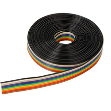 Carica l&#39;immagine nel visualizzatore di Gallery, ZITFRI Cavi per Arduino 5M Flat Cable Nastro Arcobaleno Cavo Rame Cavetti...