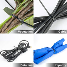Carica l&#39;immagine nel visualizzatore di Gallery, 500 Pezzi Fascette stringicavo autobloccanti in nylon,Fascette Plastica per... - Ilgrandebazar
