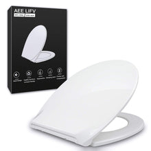 Carica l&#39;immagine nel visualizzatore di Gallery, Sedile WC Copriwater Universale O Forma Rotonda, Coprivaso Tavoletta O - Ilgrandebazar