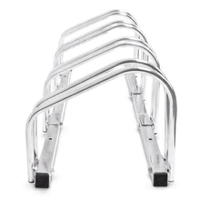 Carica l'immagine nel visualizzatore di Gallery, Relaxdays Parcheggio per Le Bici Fino a 4 Posti Stand Biciclette Argento