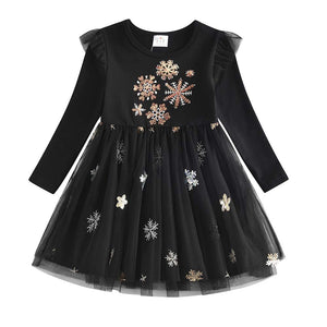 VIKITA Vestitos Bambina Principessa Unicorno Casuale Cotone Abiti LH4576 4T - Ilgrandebazar