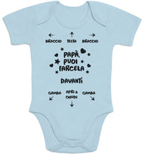 Carica l&#39;immagine nel visualizzatore di Gallery, Shirtgeil papà puoi farcela - Regali teneri per Il Body Neonato Manica... - Ilgrandebazar