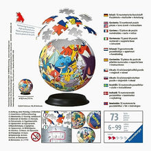 Carica l'immagine nel visualizzatore di Gallery, Ravensburger - 3D Puzzle Personaggi Pokémon, Puzzle Ball, 72 Pezzi, 6+ Anni