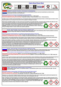 Diesel Fuel STABILIZER iniezione-detergente Treament Hydra diesel Power...