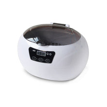 Carica l&#39;immagine nel visualizzatore di Gallery, Pulitore a Ultrasuoni, Charminer in acciaio inox 600 ML 42000 Hz Bianco - Ilgrandebazar