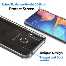 Carica l'immagine nel visualizzatore di Gallery, Ferilinso Cover per Samsung Galaxy A20E Cover, [Rinforzare la Versione con...