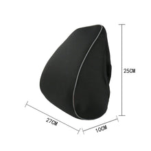 Carica l&#39;immagine nel visualizzatore di Gallery, ENDARK Cuscino auto con gomma piuma Memory, collo per M, Nero - Ilgrandebazar