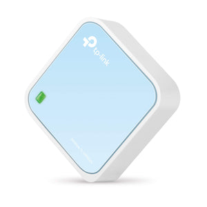 TP-Link TL-WR802N Nano Router N300 Wi-Fi Portatile, 300 Mbps, 1 N300, Bianco - Ilgrandebazar