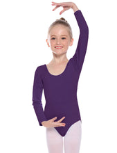 Carica l&#39;immagine nel visualizzatore di Gallery, Hawiton Body Danza Classica Bambina 2-11 Anni Cotone, Manica Lunga... - Ilgrandebazar