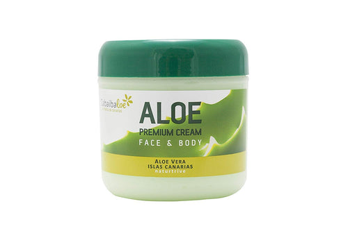 Aloe Vera Crema Premium Viso e corpo 300 ml Tabaibaloe 300 ml, verde bianco - Ilgrandebazar
