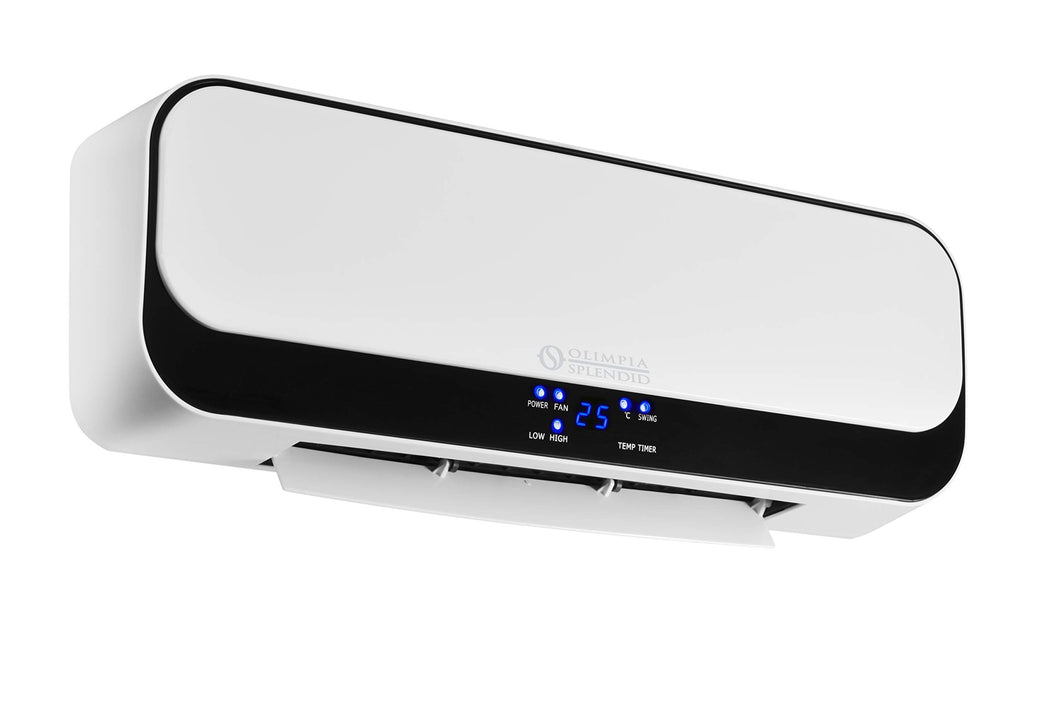 Olimpia Splendid 99364 Caldo Up T Termoventilatore Ceramico a Parete Bianco - Ilgrandebazar