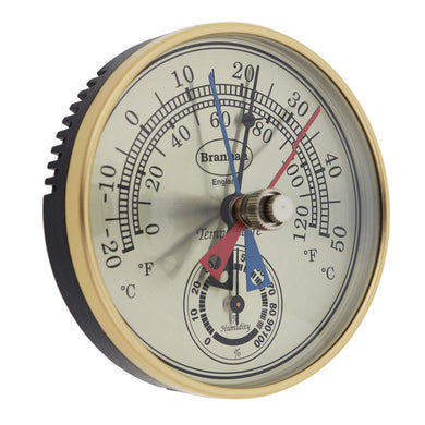 Brannan 12/413 Dial Max min termometro igrometro misuratore di umidità - Ilgrandebazar