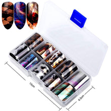 Carica l&#39;immagine nel visualizzatore di Gallery, 30 colori Nail Foil Transfer Stickers, Kalolary Adesivi Unghie Colore 1 - Ilgrandebazar
