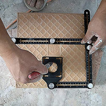 Carica l&#39;immagine nel visualizzatore di Gallery, ALLOMN Righello di Misurazione Multi-angolo, Modello Angolazione...