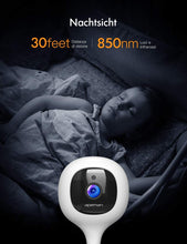 Carica l&#39;immagine nel visualizzatore di Gallery, Apeman FHD 1080P Baby Monitor Telecamera wifi XT-IH74-IT-N - Ilgrandebazar