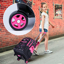 Carica l&#39;immagine nel visualizzatore di Gallery, Zaino Trolley,COOFIT Zaini Scuola Trolley Elementare Borsa Con Ruote...