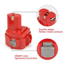 Carica l&#39;immagine nel visualizzatore di Gallery, Boetpcr 12V 3000mAh Ni-MH Sostituzione per Makita Batteria 3.0Ah-1, Pa12-1 - Ilgrandebazar