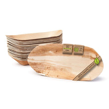 Carica l&#39;immagine nel visualizzatore di Gallery, BIOZOYG Ciotola in Foglia di Palma per Finger Food I 30cm (25 pezzo) - Ilgrandebazar