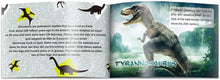 Carica l'immagine nel visualizzatore di Gallery, kramow Dinosauro Giocattolo Set di 15,Dinosauro Giocattoli per Bambini 12 Realistico Forma di Dinosauro+2 Albero+1 Libro dei Dinosauri