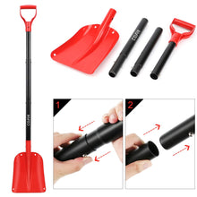 Carica l&#39;immagine nel visualizzatore di Gallery, COFIT 120cm Pala da Neve, Extra Lunghezza Retrattile Rosso e Nero (66-120cm) - Ilgrandebazar