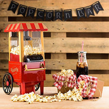 Carica l&#39;immagine nel visualizzatore di Gallery, Gadgy Popcorn Machine - Retro Macchina Pop Corn Compatta, Aria Calda Senza... - Ilgrandebazar