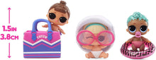Carica l&#39;immagine nel visualizzatore di Gallery, LOL Surprise Colour Change Lil Sisters - Bambola Surprise con 5 sorprese, divertenti effetti di cambio colore in Acqua Ghiacciata e Accessori alla moda. Bambole da collezione perfette dai 3 anni in su