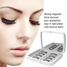 Carica l&#39;immagine nel visualizzatore di Gallery, Ciglia magnetiche,naturale Magnetiche 3D, magnetico ciglia finte 1pc - Ilgrandebazar