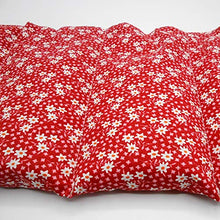 Carica l&#39;immagine nel visualizzatore di Gallery, Cuscino termico &quot;CIMETTE - ROSSO&quot; - 50 x 20 cm (XL) - pieno di noccioli di... - Ilgrandebazar