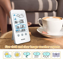 Carica l&#39;immagine nel visualizzatore di Gallery, Stazioni Meteorologiche , Automatica Digitale Wireless Meteorologica Bianco