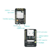 Carica l&#39;immagine nel visualizzatore di Gallery, QooTec ESP32-CAM WiFi + Bluetooth Module Camera Development Board...