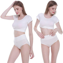 Carica l&#39;immagine nel visualizzatore di Gallery, FALARY Mutande Vita Alta Donna in Cotone, Pacco da 5