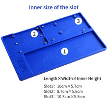 Carica l&#39;immagine nel visualizzatore di Gallery, GeeekPi Raspberry Pi 4 Holder ABS Breadboard Holder,5 in 1 Base Blu